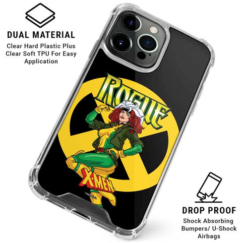 Marvel X-Men Rogue iPhone 16 Pro Max Clear Case